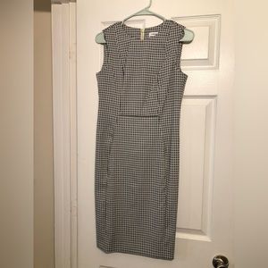 Black and white business professional/casual dress from Calvin Klein!